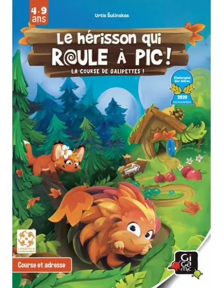 Le hérisson qui roule à pic